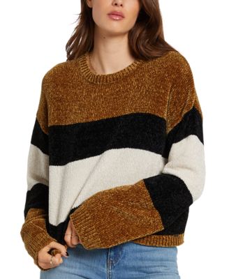 Volcom - Juniors' Bubble Tea Striped Sweater