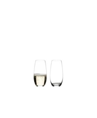 Riedel - Set of 2 O Stemless Champagne Glasses
