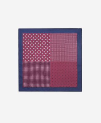MANGO - Men's 100% Silk Pocket Square