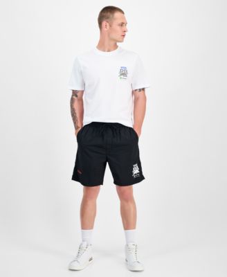Hugo Boss - Men's Fanwear Relaxed Fit Drawstring 7.6" Shorts