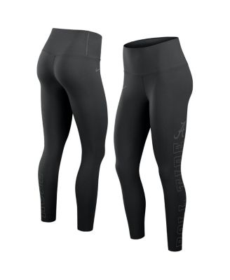 Nike - Women's Black Alabama Crimson Tide Zenvy Performance Leggings