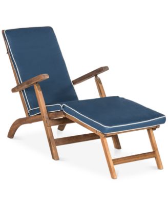 Safavieh - Holmen Outdoor Lounge Chair, Quick Ship