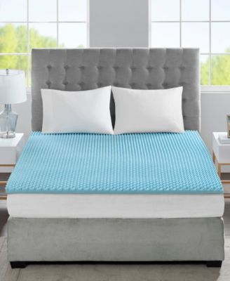 Sleep Philosophy - 1.5" Gel-Infused Memory Foam Twin XL Mattress Topper