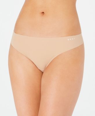 DKNY - Women's Litewear Cut Anywhere Logo Thong DK5026