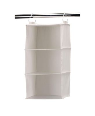 Household Essentials - 3-Shelf Hanging Closet Organizer