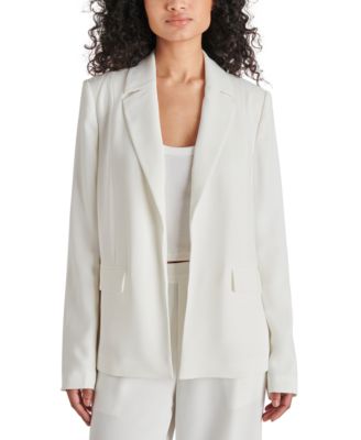 Steve Madden - Women's Payton Open-Front Long-Sleeve Blazer