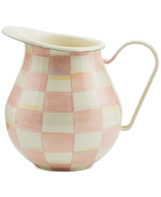 MacKenzie-Childs - Rosy Check Pitcher
