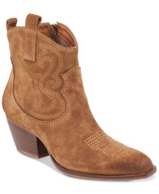 Dolce Vita - Women's Shania Pull-On Western Ankle Booties
