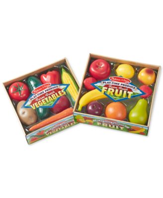 Melissa and Doug - Kids' Combo Fruit & Veggies Set