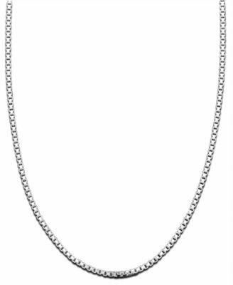 Giani Bernini - Sterling Silver Necklace, Box Chain