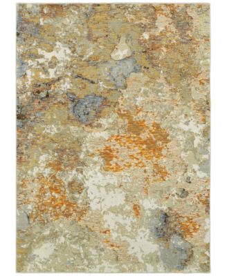 JHB Design - Strata  Alloy 6'7" x 9'6" Area Rug