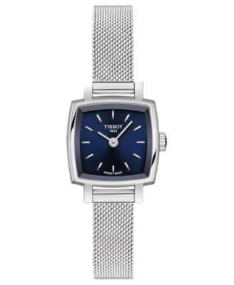 Tissot - Women's Swiss T-Lady Lovely Stainless Steel Mesh Bracelet Watch 20mm