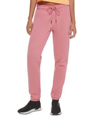 DKNY - Women's Cotton Dropout Shadow Logo Sweatpants