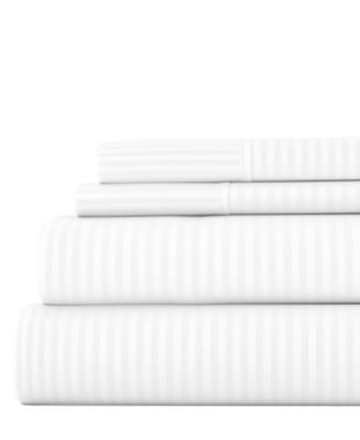 ienjoy Home - Expressed In Embossed by The Home Collection 3 Piece Bed Sheet Set, Twin