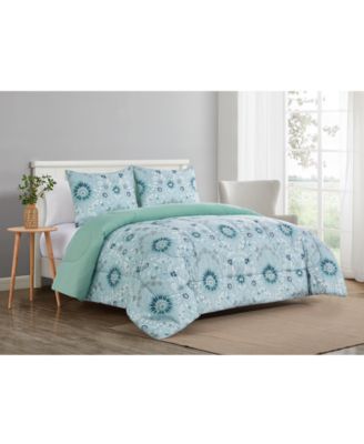 Highline Bedding Co. - Provence Printed Reversible Comforter Set