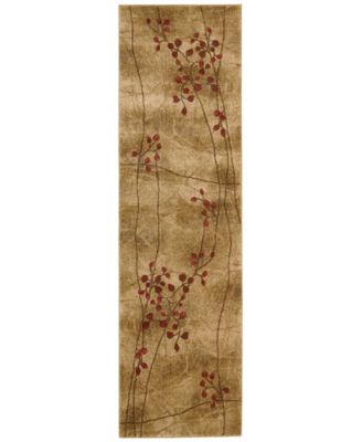 Nourison Home - Area Rug, Somerset Collection ST74 Latte Blossom 2'3" x 8' Runner Rug