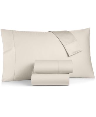 Charter Club - Damask Solid Cotton 550-Thread Count Twin XL Fitted Sheet