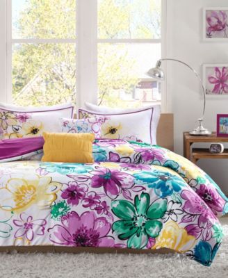Intelligent Design - Olivia 5-Pc. Reversible Full/Queen Comforter Set