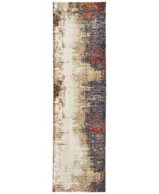 JHB Design - Strata  Ryanne 2'3" x 8' Runner Area Rug