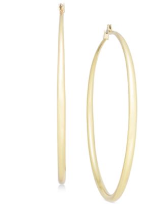 I.N.C. International Concepts - Gold-Tone Slim Hoop Earrings