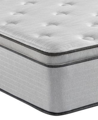 Beautyrest - BR800 13.5" Plush Pillow Top Mattress- Twin