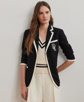 Lauren Ralph Lauren - Women's Two-Tone Georgette Blazer