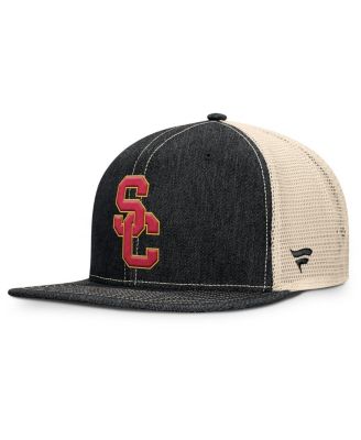 Fanatics - Men's Black/Natural USC Trojans Legend Trucker Snapback Hat