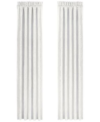 J Queen New York - Bianco 84" x 100" Pair of Window Panels