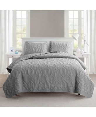 VCNY Home - Shore 3-Pc. King Embossed Quilt Set