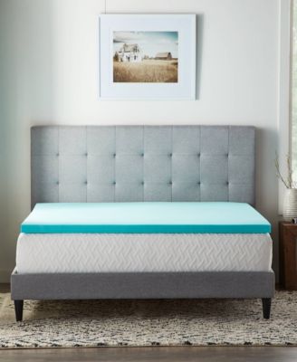 Lucid - 2" Gel Foam Mattress Topper, Twin XL