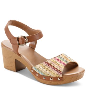 Style & Co - Anddreas Block-Heel Sandals