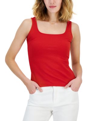 I.N.C. International Concepts - Square Neck Rib Tank