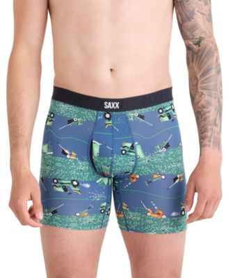 SAXX - Men's Vibe Xtra Slim-Fit Printed Boxer Briefs