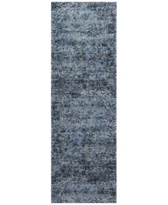 Loloi - Fusion Light Blue/Grey 2'5" x 7'7" Runner Rug
