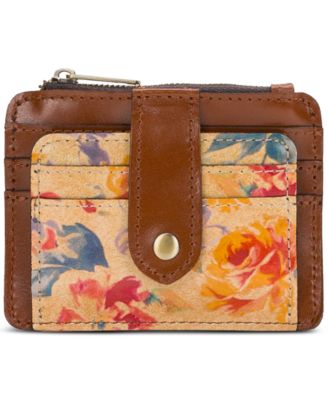 Patricia Nash - Cassis ID Small Printed Leather Wallet