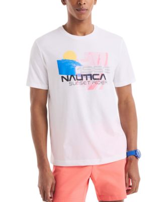 Nautica - Men's Sunset Riders Logo Graphic T-Shirt