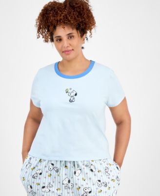 Love Tribe - Trendy Plus Size Snoopy-Graphic Baby T-Shirt