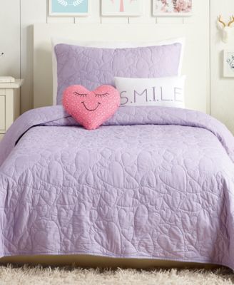 Urban Playground - Heart 4-Pc. Twin Quilt Set