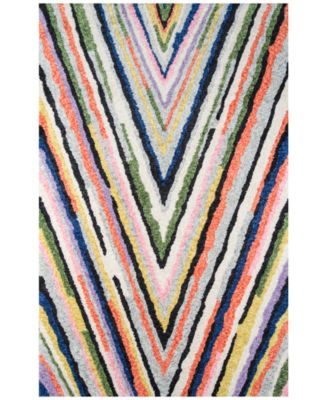 Novogratz Collection - Bungalow BUN04 Multi 5' x 7.6 Area Rug