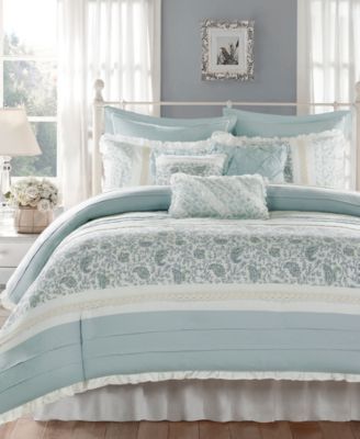 Madison Park - Dawn 9-Pc. King Duvet Cover Set